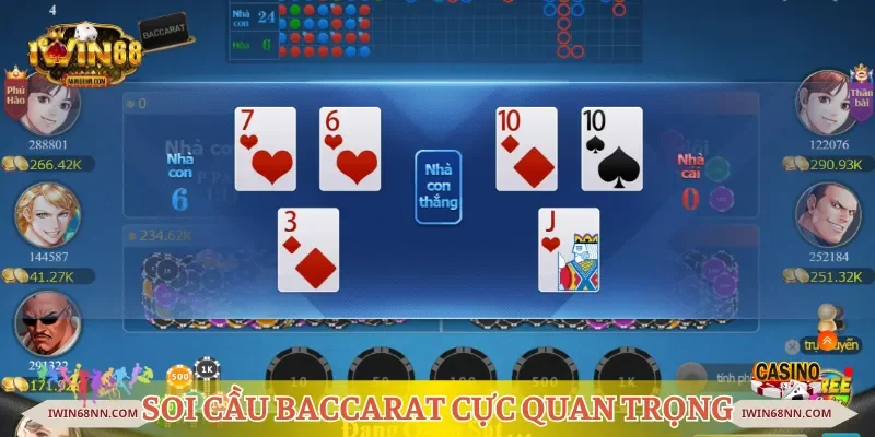 Chiến thuật soi cầu Baccarat cực kỳ quan trọng