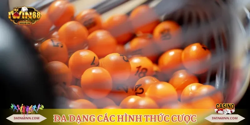 Đa dạng các hình thức cược tại Keno Iwin68