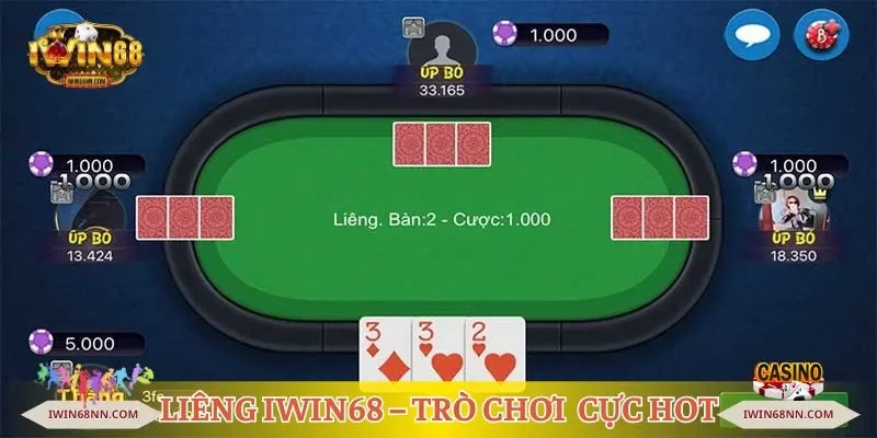 Liêng Iwin68 – Trò chơi cực Hot